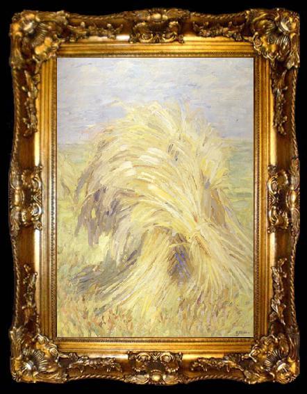 framed  Franz Marc Sheaf of Grain (mk34), ta009-2